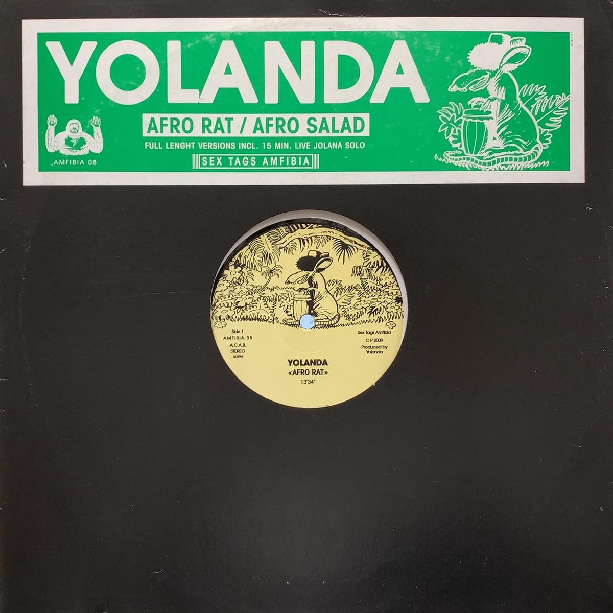 YOLANDA / Afro Rat / Afro Salad (AMFIBIA 08, 12inch)