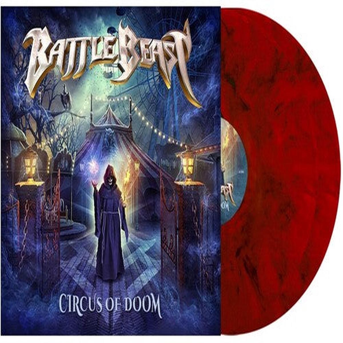 Battle Beast - Circus of Doom (Indie Exclusive) (Transparent Red & Black Marble) (2 Lp's) ((Vinyl)) - Default Title