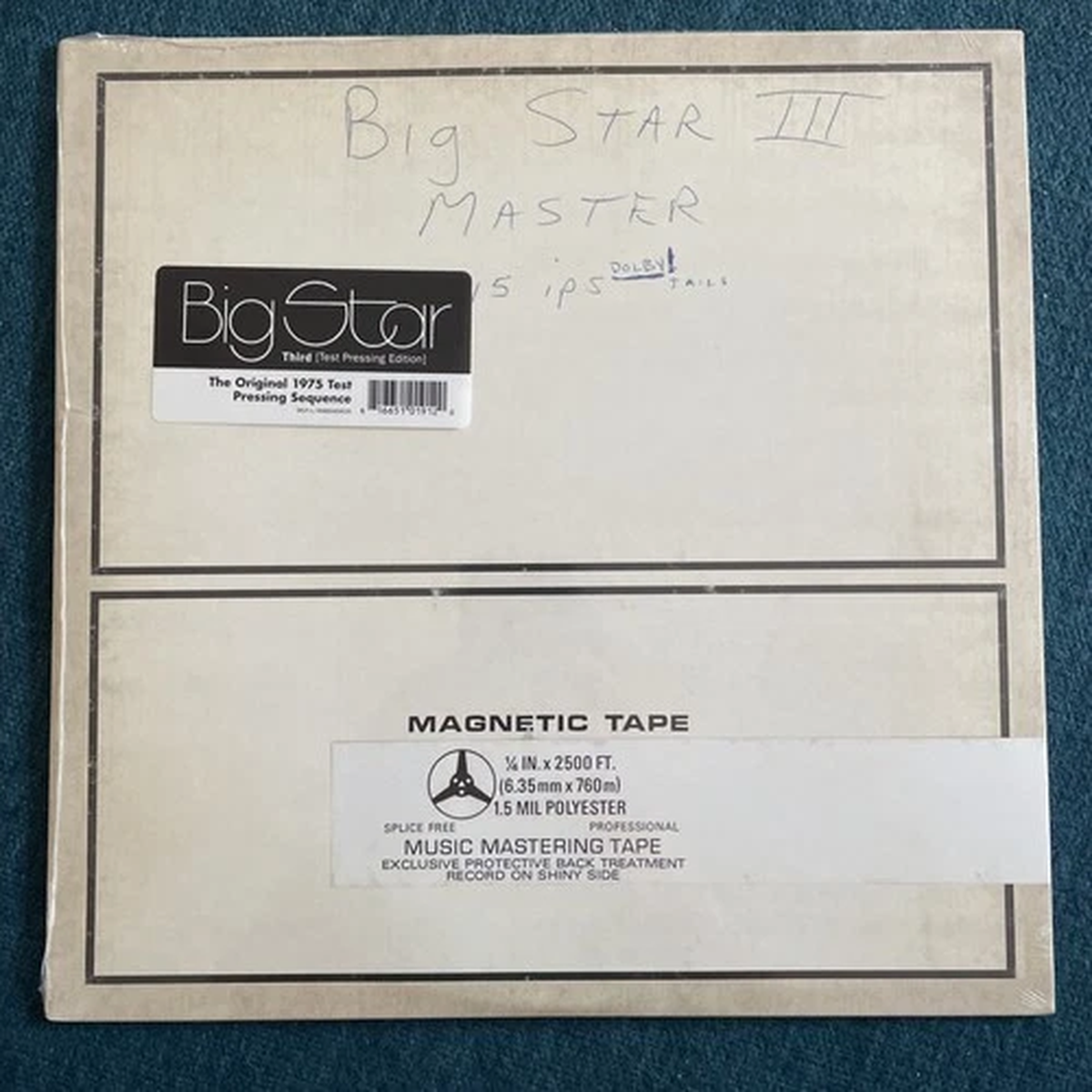 BIG STAR - Third Test Pressing LP Sealed Mint Alex Chilton Limited Vinyl Reissue