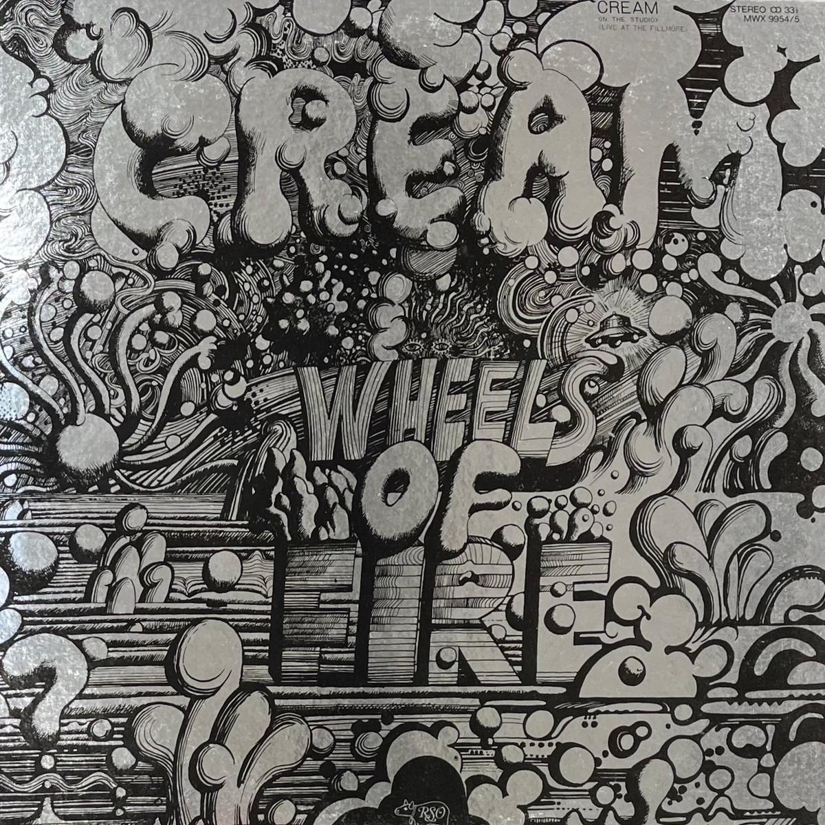 CREAM / Wheels Of Fire (RSO MWX 9954/5, LP)