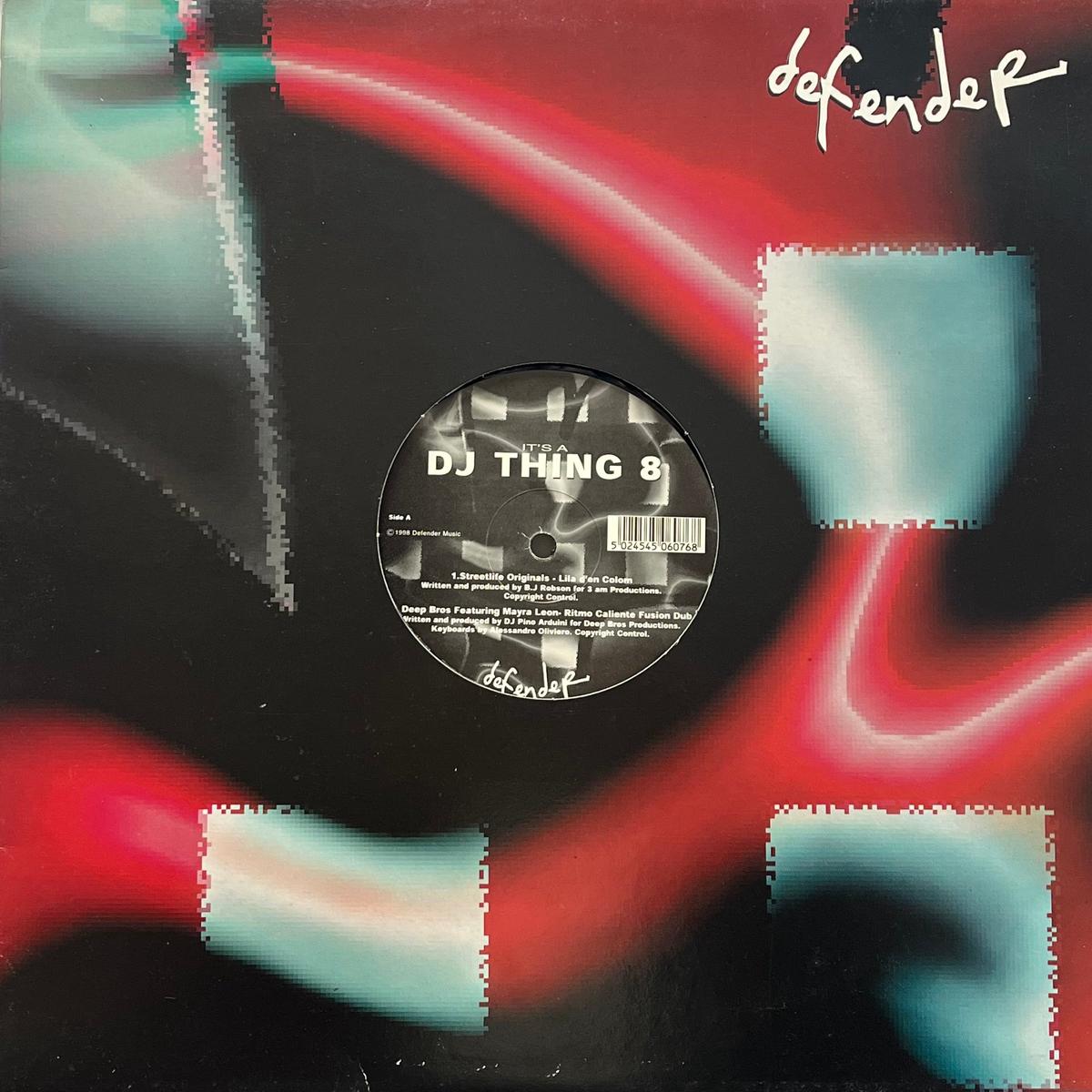 V.A. (Streetlife Originals, Deep Bros.) / It's A DJ Thing 8 (Defender Music DFDLP16, 12inch)