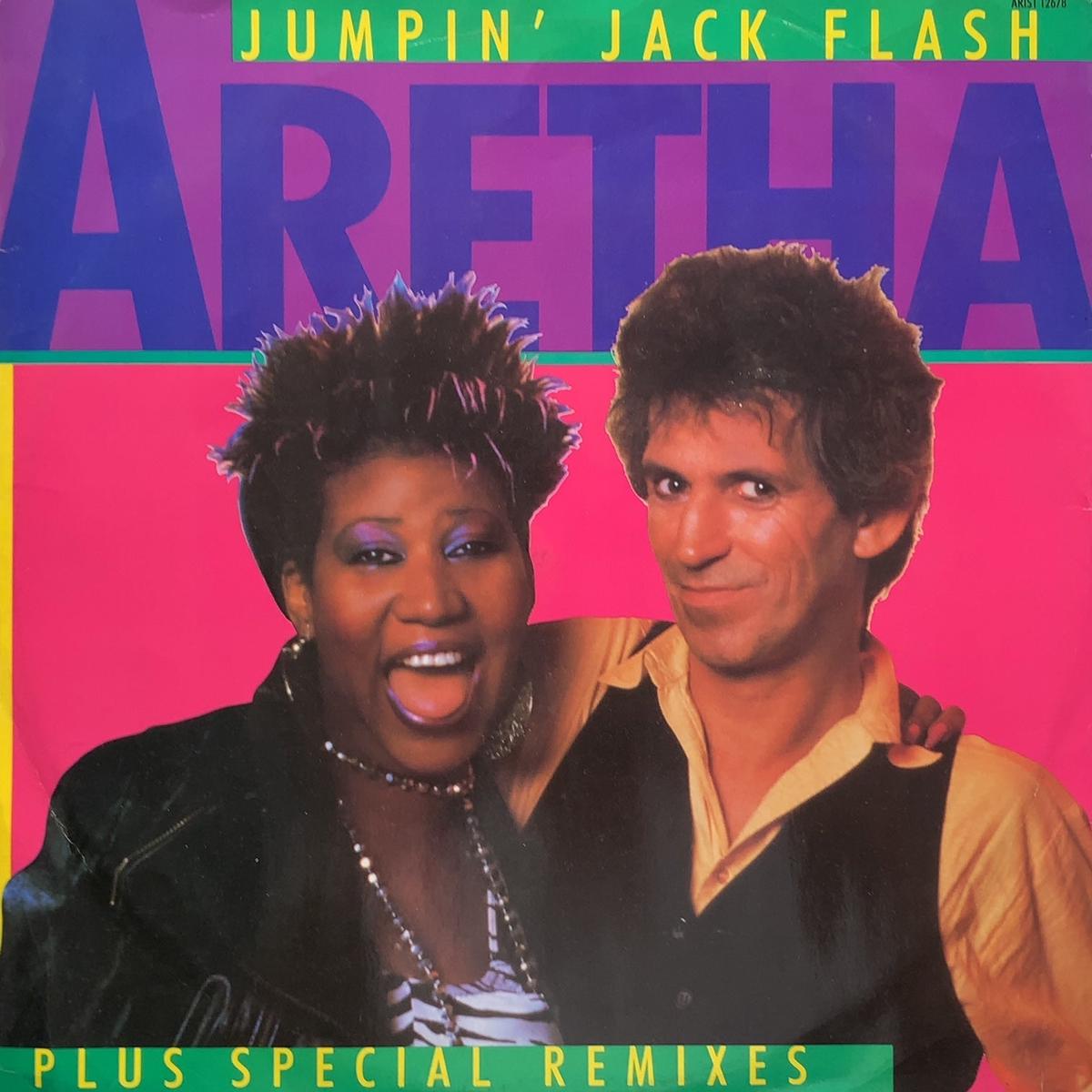 ARETHA FRANKLIN / Jumpin' Jack Flash (ARIST 12678, 12inch)
