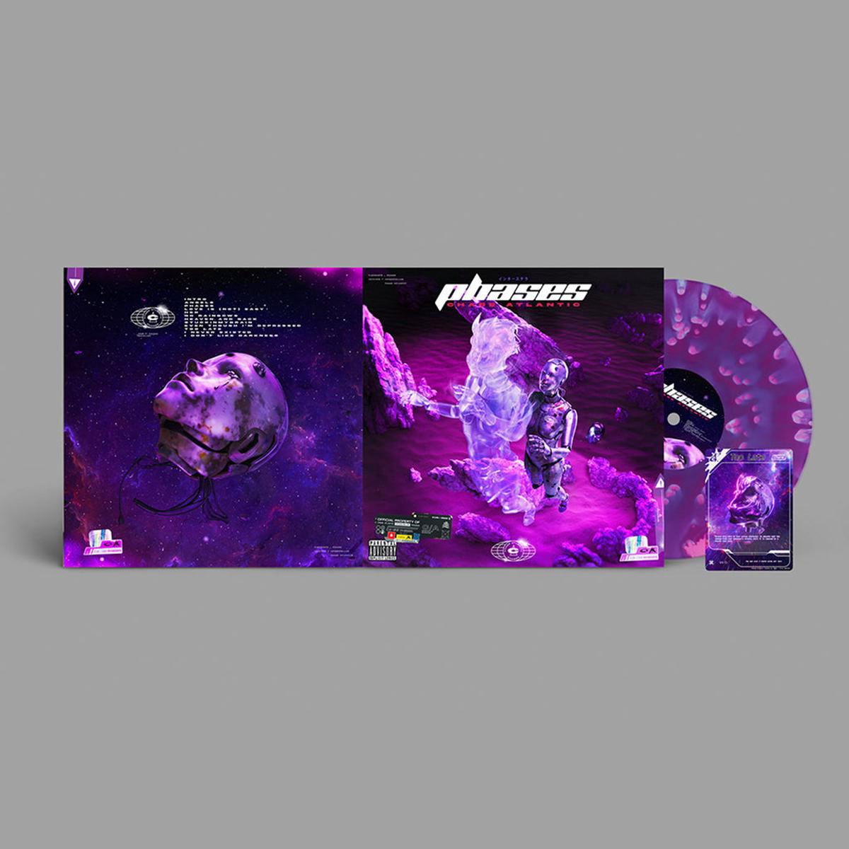 CHASE ATLANTIC 8211 Phases (Reissue) 8211 LP 8211 Ghostly Purple 038 Pink Colour Vinyl JAN 9