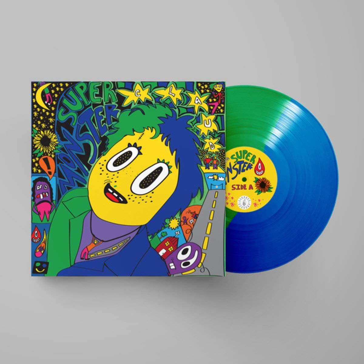 Claud Super Monster Vinyl LP Clear Green & Blue Colour 2021 - Default Title