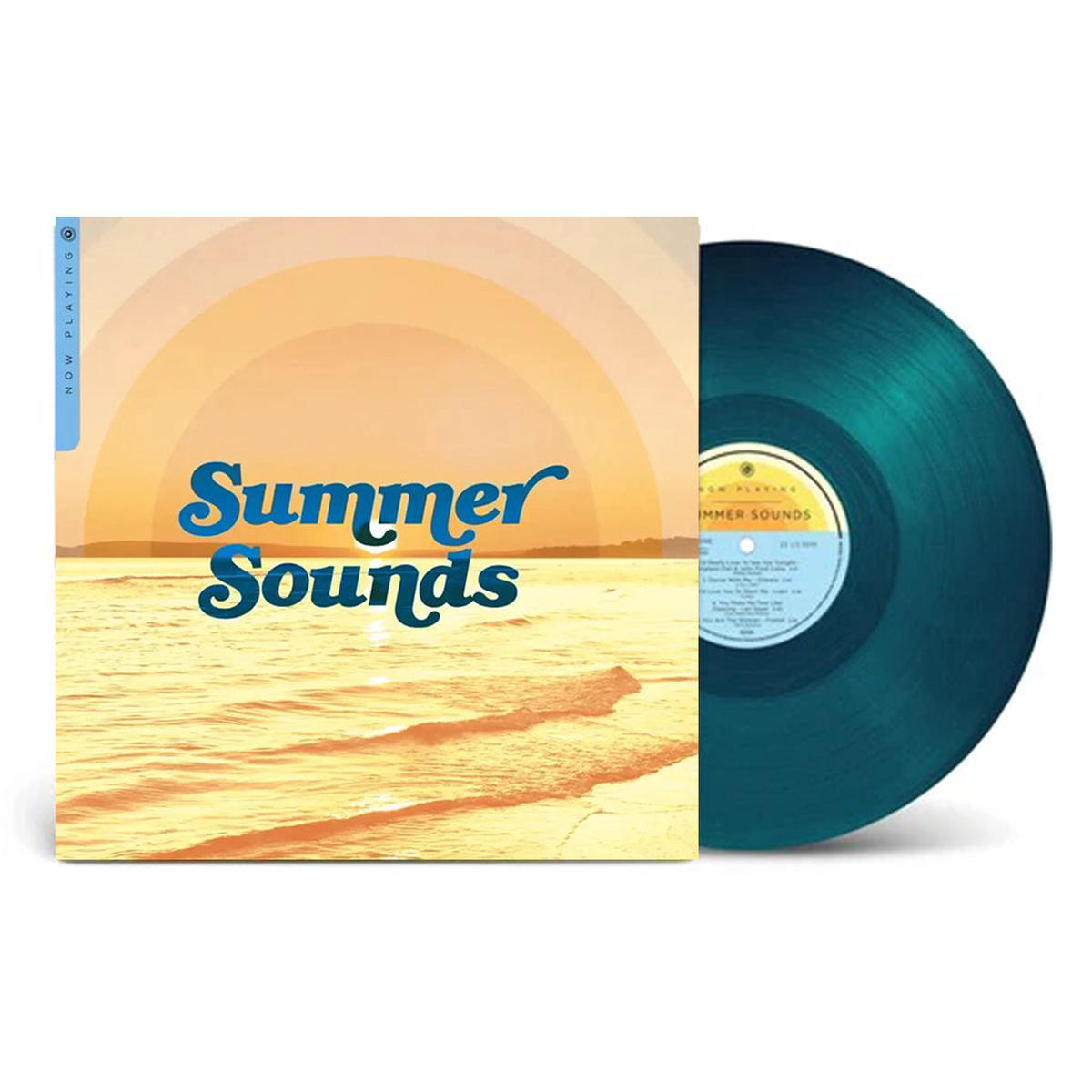 VARIOUS 8211 Now Playing Summer Sounds 8211 LP 8211 Sea Blue Vinyl