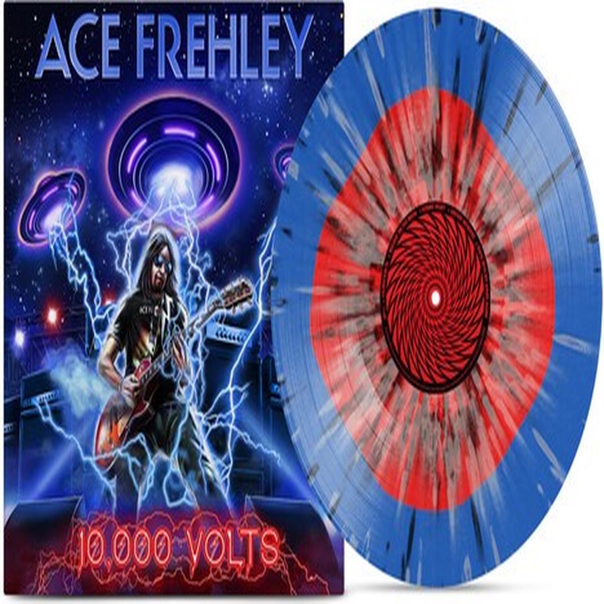 Ace Frehley - 10,000 Volts (Limited Edition, Blue/ Red Colored Vinyl) ((Vinyl)) - Default Title