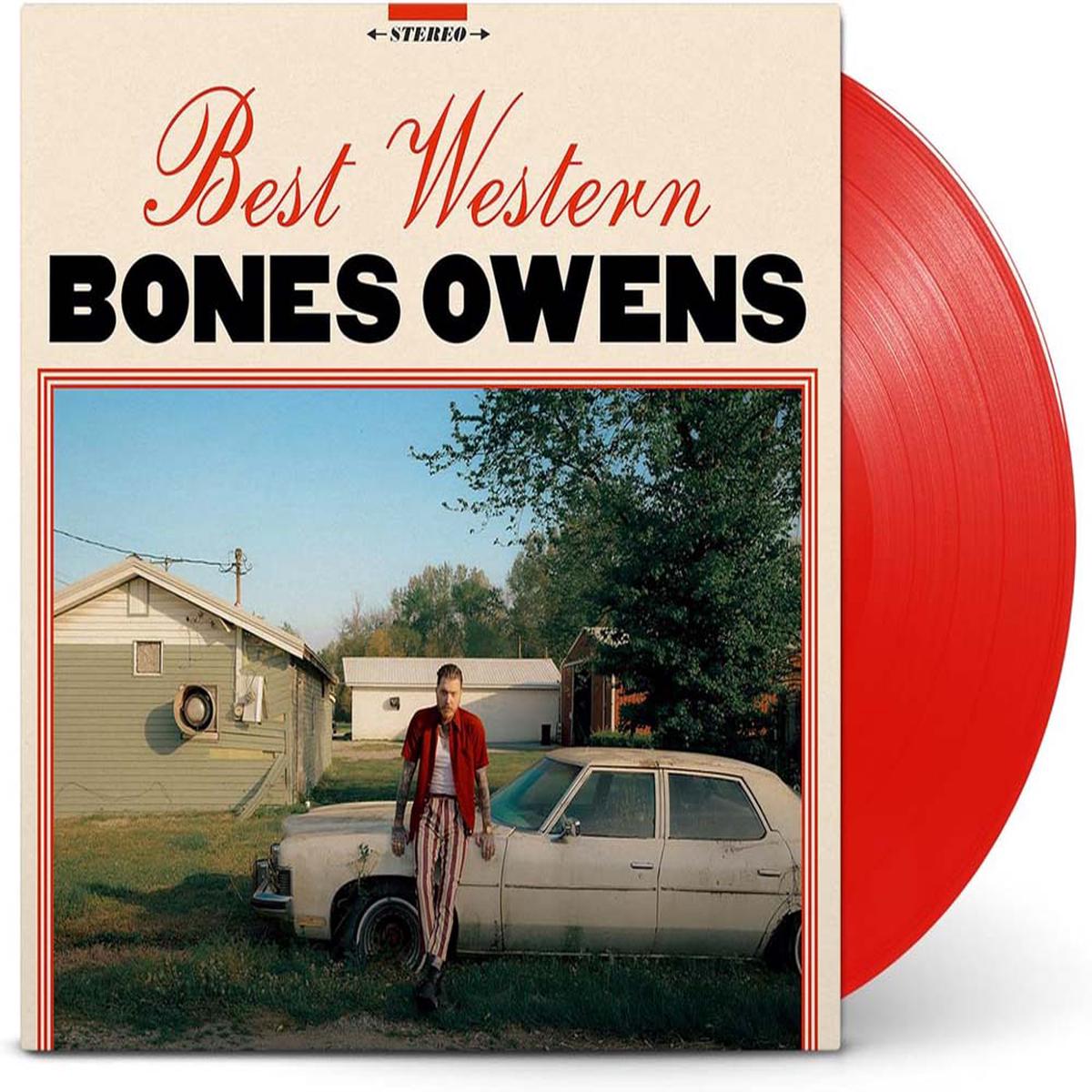 Bones Owens Best Western Vinyl LP Opaque Red Colour 2025 - Default Title