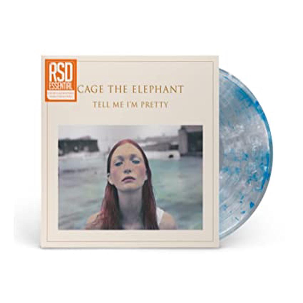 Cage the Elephant - Tell Me I'm Pretty (Limited Edition, Clear with White And Blue Swirls Colored Vinyl) ((Vinyl)) - Default Title