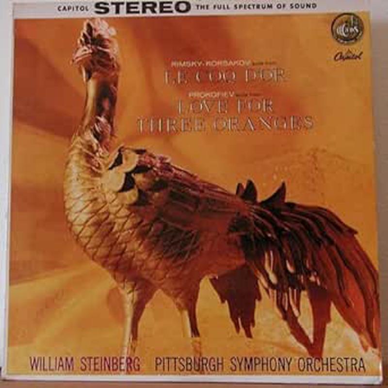 Rimsky-Korsakov*, Prokofiev*, William Steinberg, Pittsburgh Symphony Orchestra  Le Coq D'Or Suite / Love For Three Oranges  Vinyl