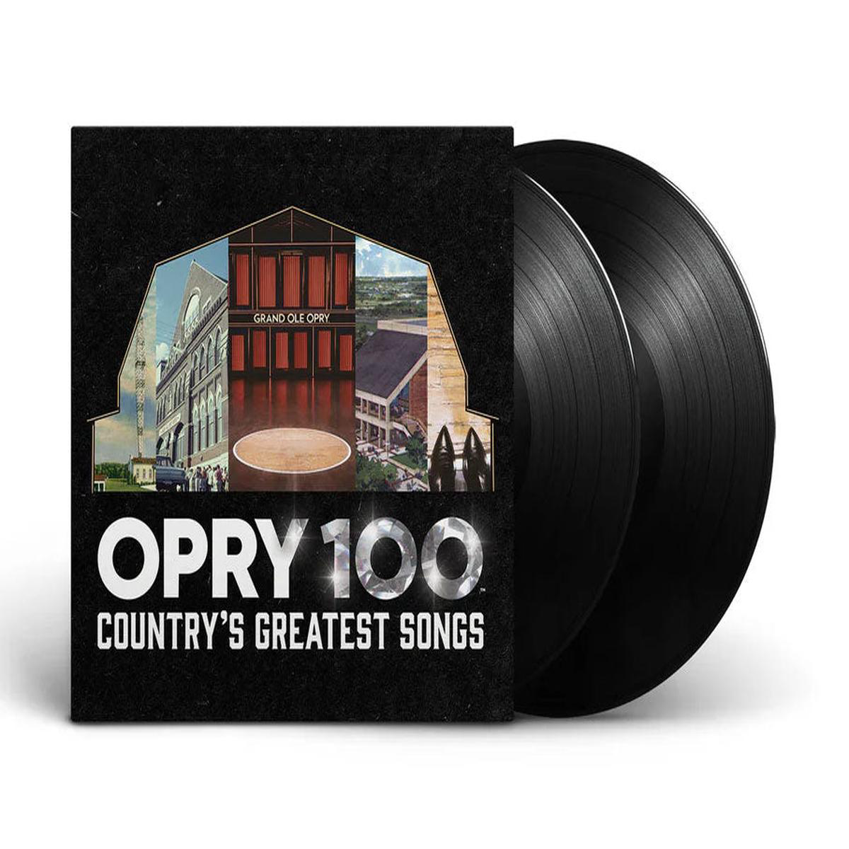 VARIOUS 8211 Opry 100 Countrys Greatest Songs 8211 2LP 8211 Black Vinyl NOV 7