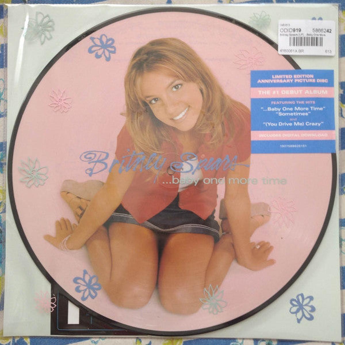Britney Spears  ...Baby One More Time Picture Disc Vinyl LP Record