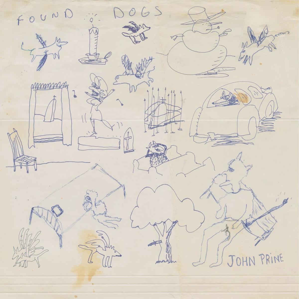 PRINE JOHN-FOUND DOGS BROWN VINYL LP *NEW*