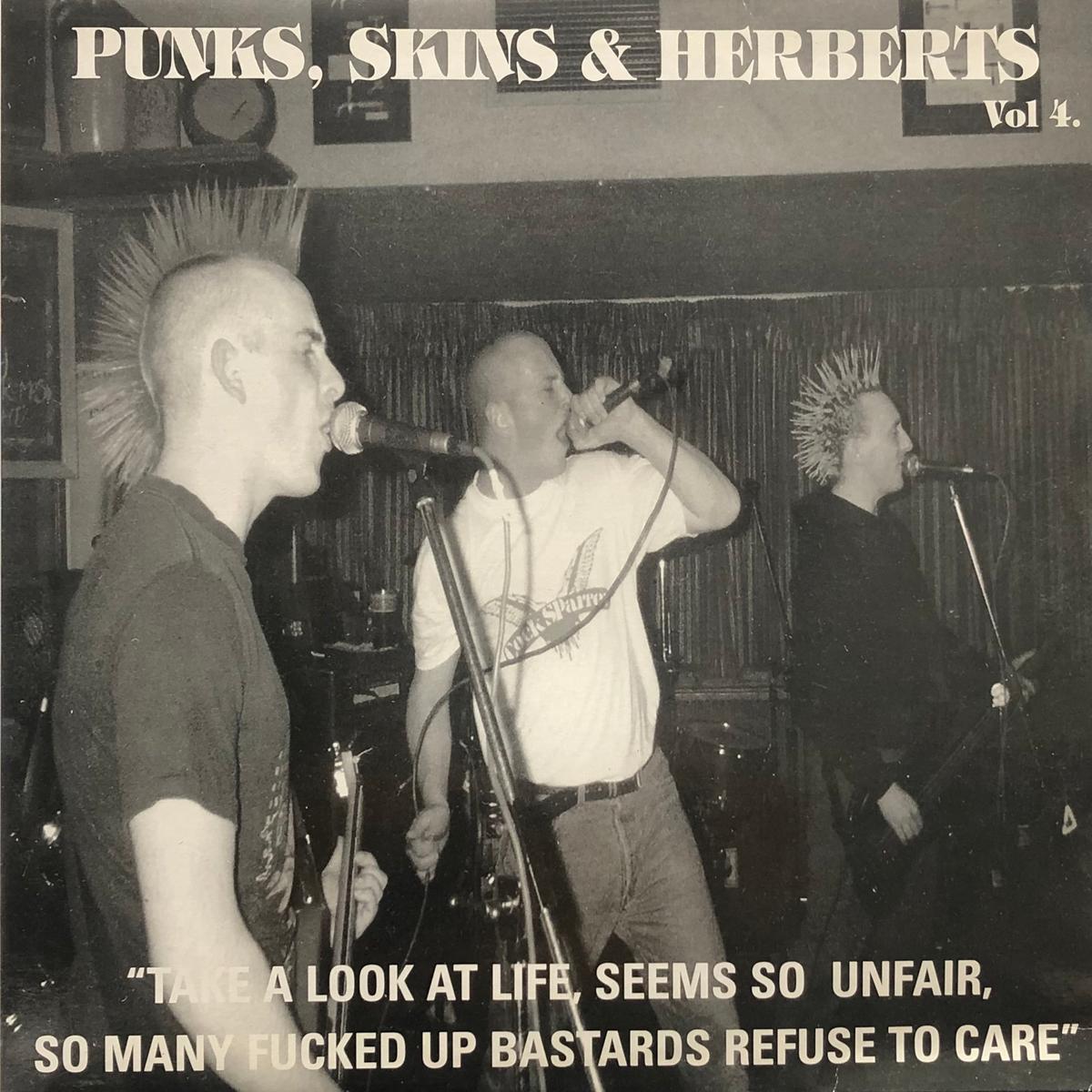 V.A. (Brass Tacks, On File) / Punks, Skins & Herberts Vol. 4 (HOO40) LP