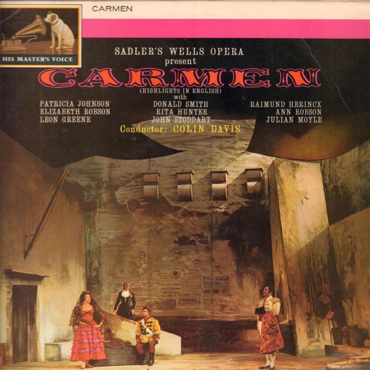 Carmen-HMV-Vinyl LP-VG/Ex