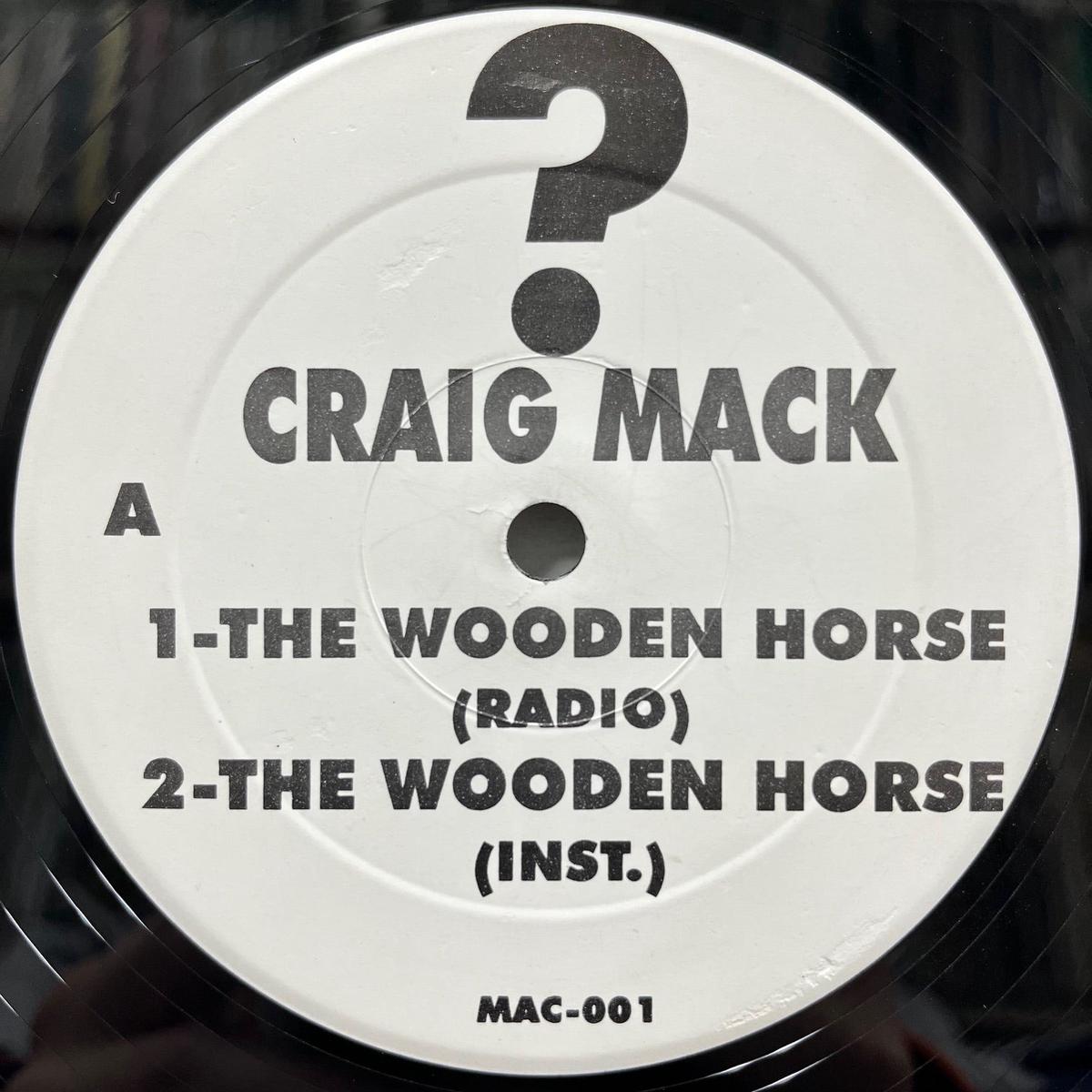 CRAIG MACK / The Wooden Horser (MAC-001, 12inch)