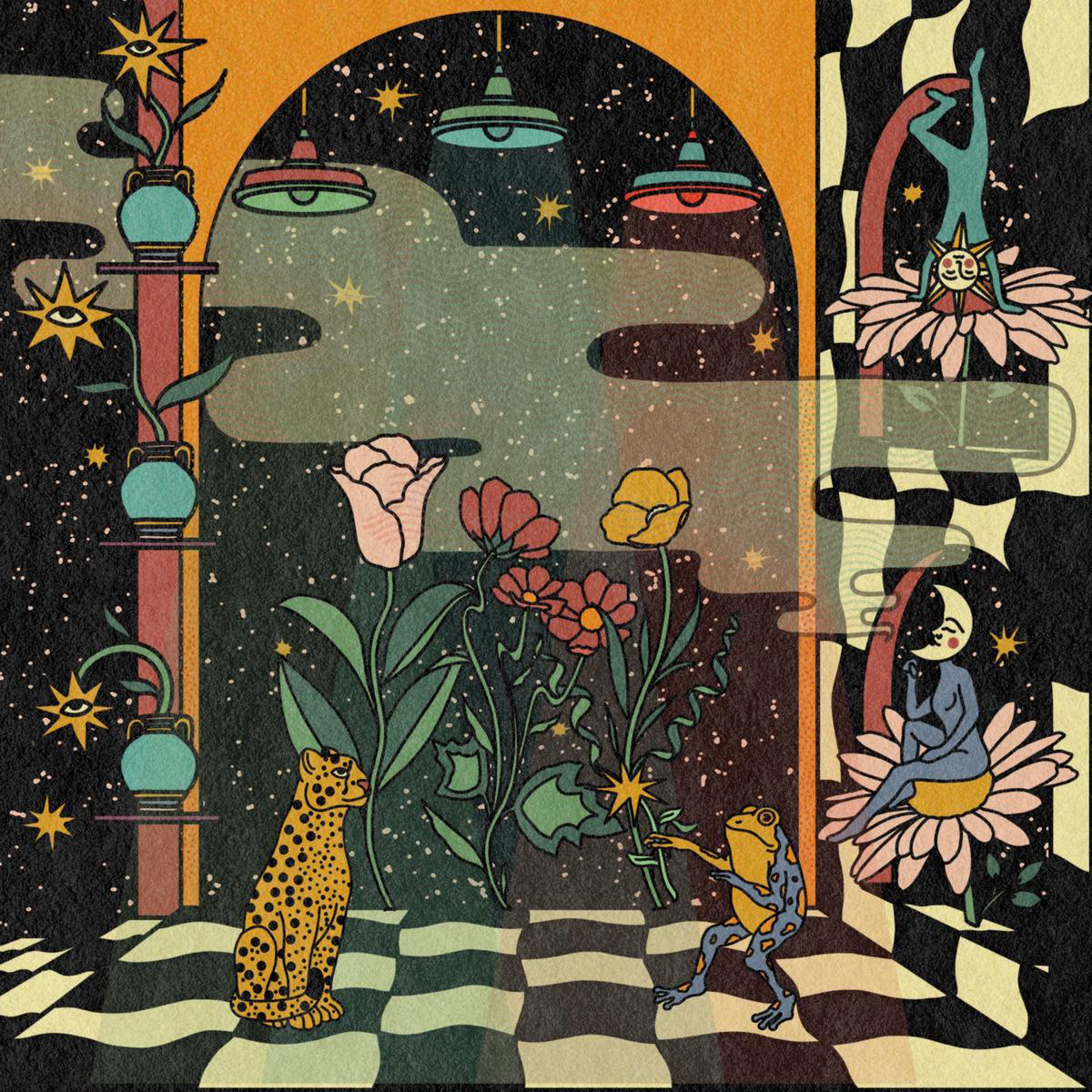 Ryley Walker 038 Kikagaku Moyo 8211 Deep Fried Grandeur LP