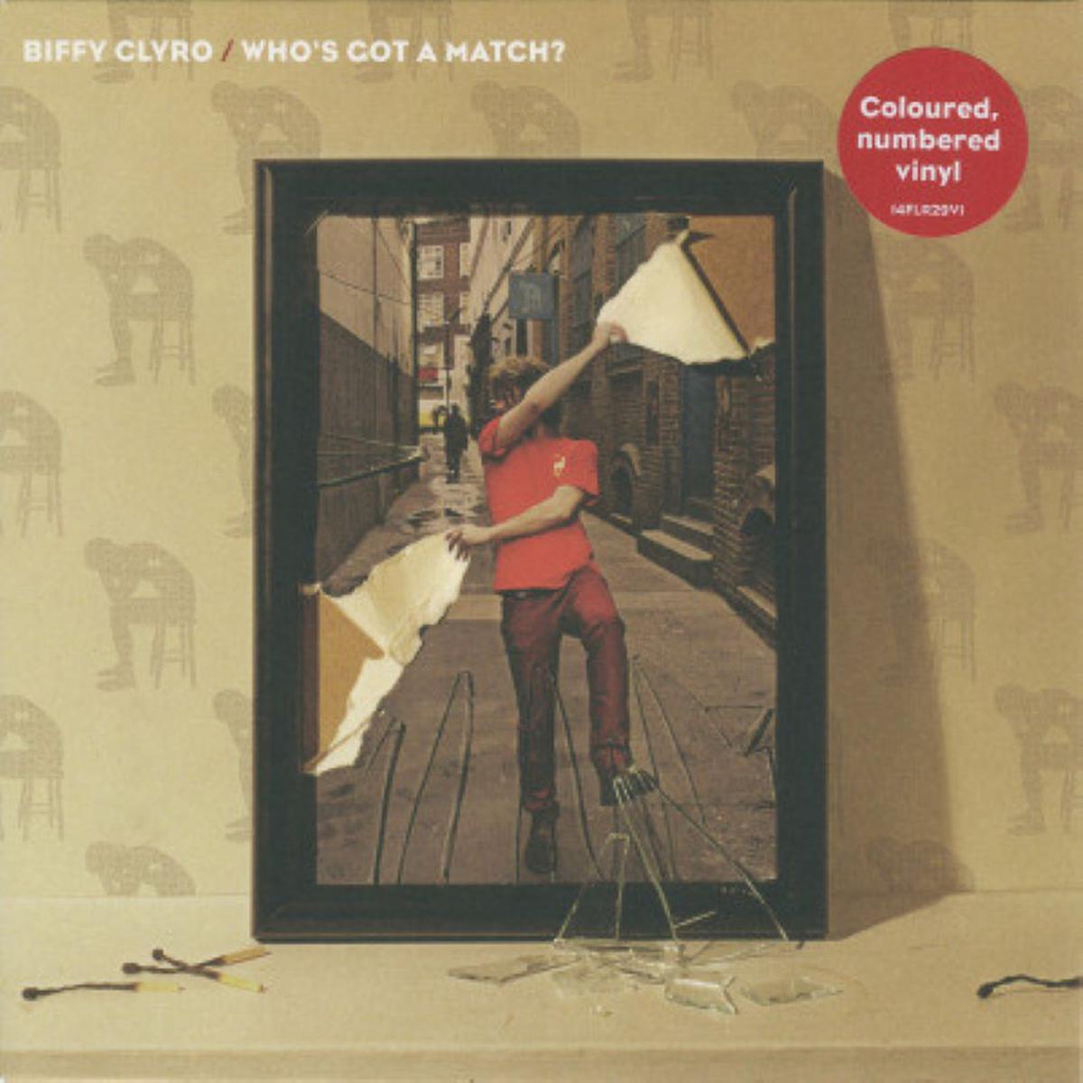 Biffy Clyro Who's Got A Match/But Im Serious 7" Vinyl Single Red Colour & Numbered 2008 - Default Title