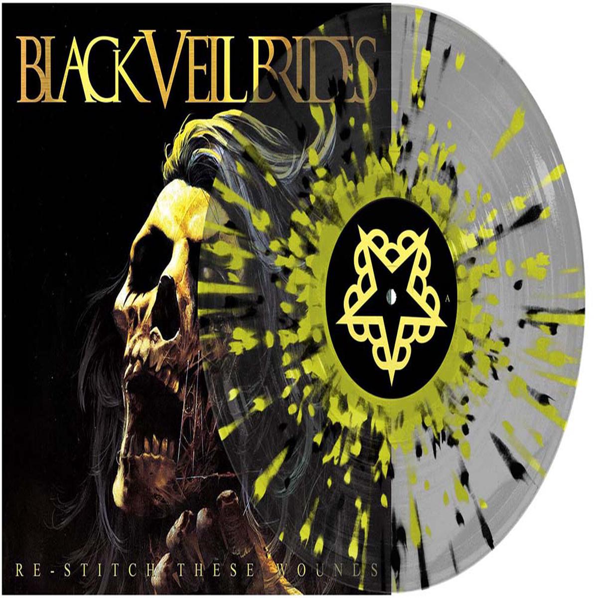 Black Veil Brides - Re-Stitch ... Vinyl LP Yellow & Black 2020 - Default Title