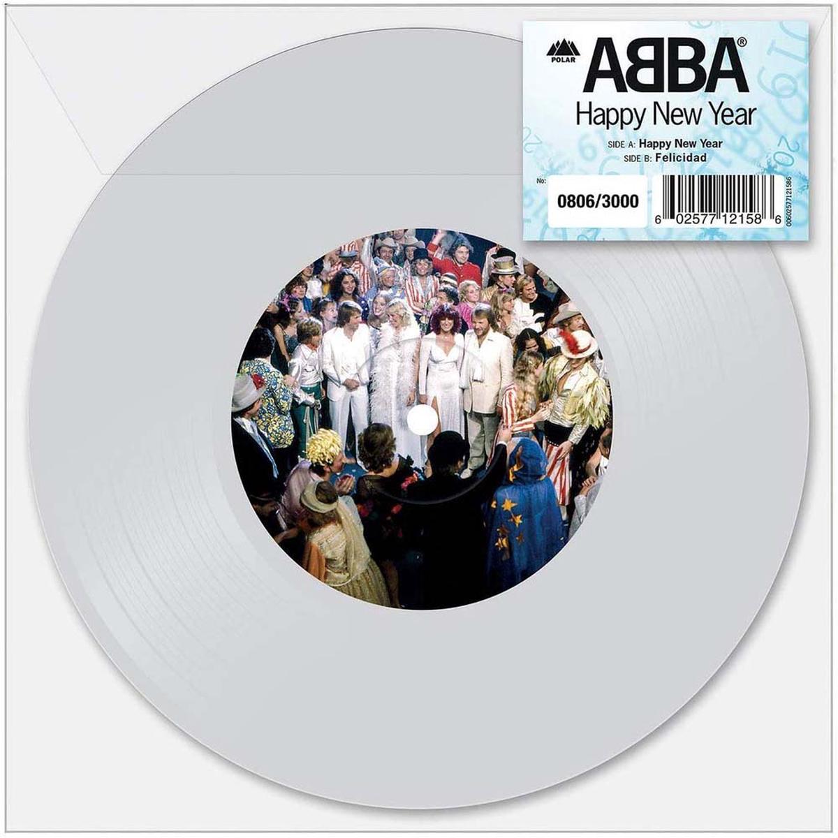 Abba Happy New Year Vinyl 7" Single 2019 - Default Title