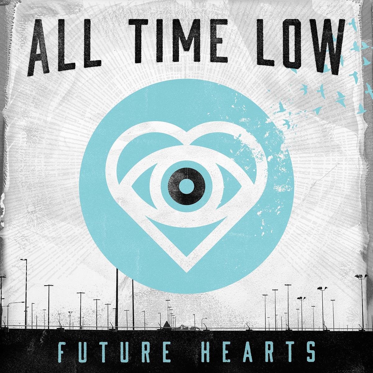 All Time Low Fututre Heart Vinyl LP Blue Colour 2015 - Default Title