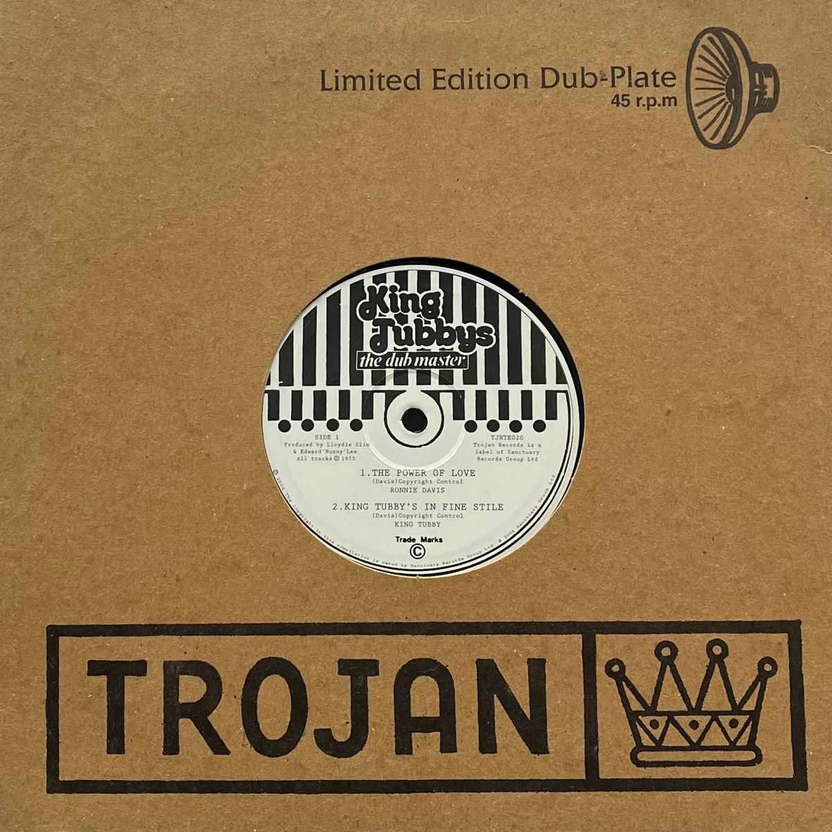 RONNIE DAVIS / The Power Of Love (Trojan TJHTE020, 10inch)