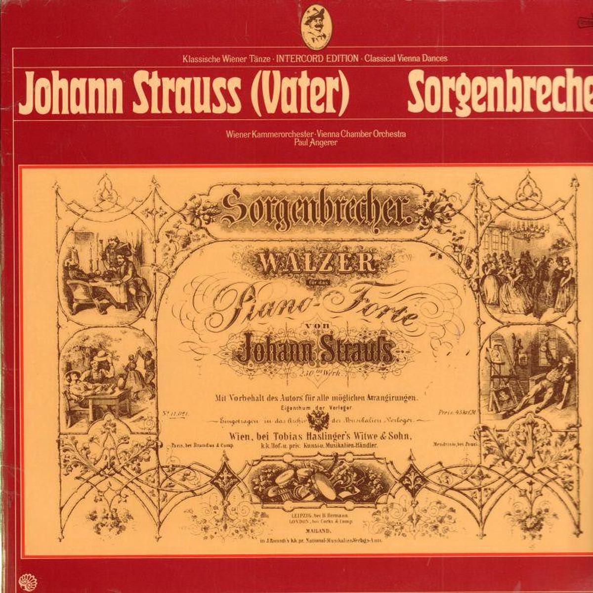 Sorgenbrecher-Intercord-2x12  Vinyl LP Gatefold-VG/NM