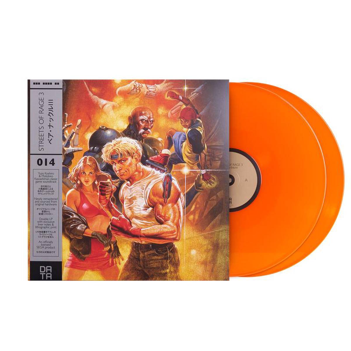 Streets of Rage 3 (Original Soundtrack) 8211 Yuzo Koshiro (2xLP Vinyl Record)