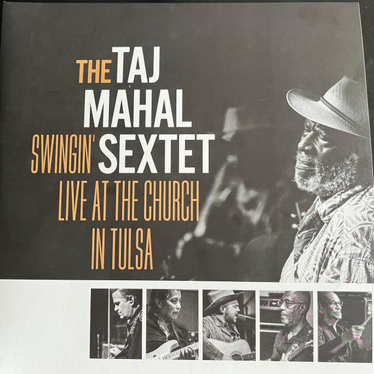 Taj Mahal Sextet - Swingin' Live At The Church In Tulsa (2xLP, Album, Gol)
