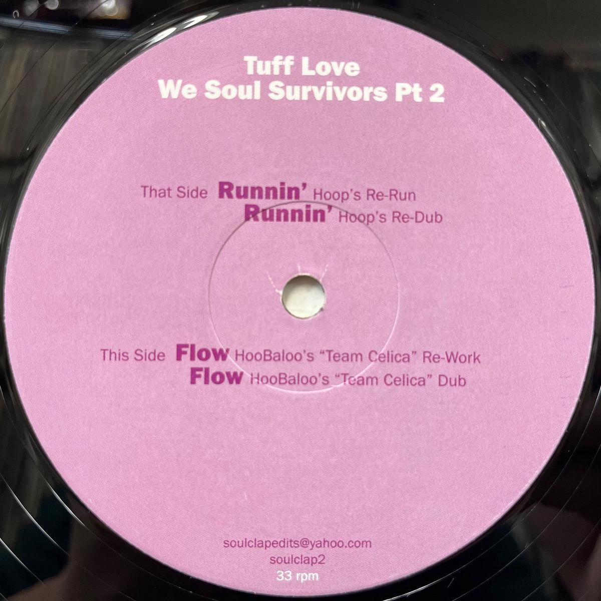 TUFF LOVE / We Soul Survivors Pt.2 EP (soulclap2, 12inch)