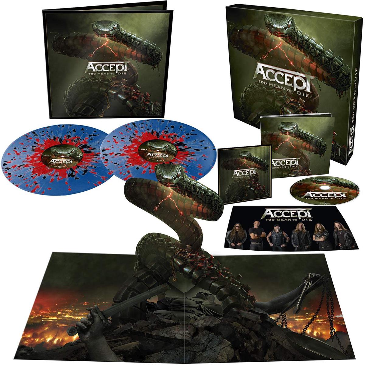 Accept Too Mean To Die Vinyl LP & CD Boxset 2021 - Default Title