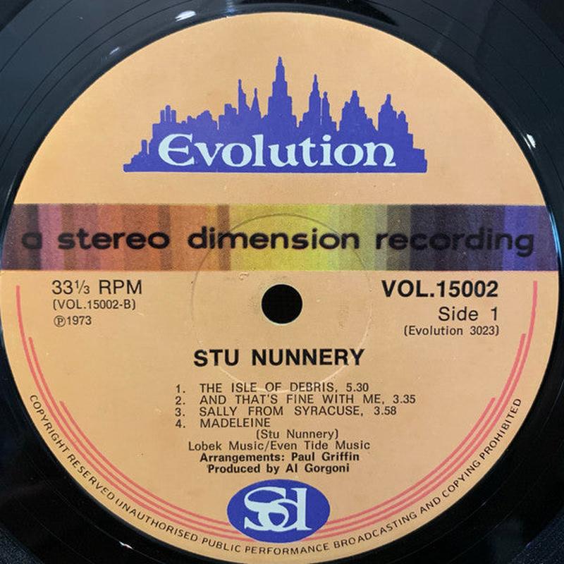 Stu Nunnery  Stu Nunnery  Vinyl