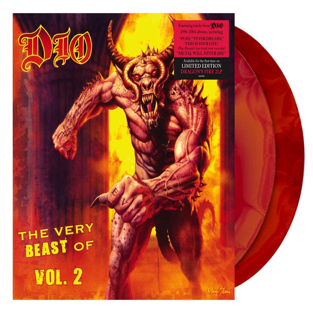 The Very Best Of Dio, Vol. 2 ("Dragon's Fire" Colored Vinyl) (2 Lp's) |