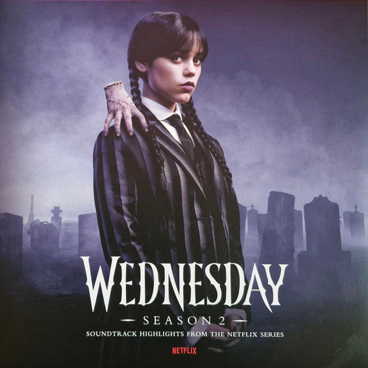 WEDNESDAY 8211 SEASON TWO SOUNDTRACK (PURPLE 038 BLACK) 8211 LP