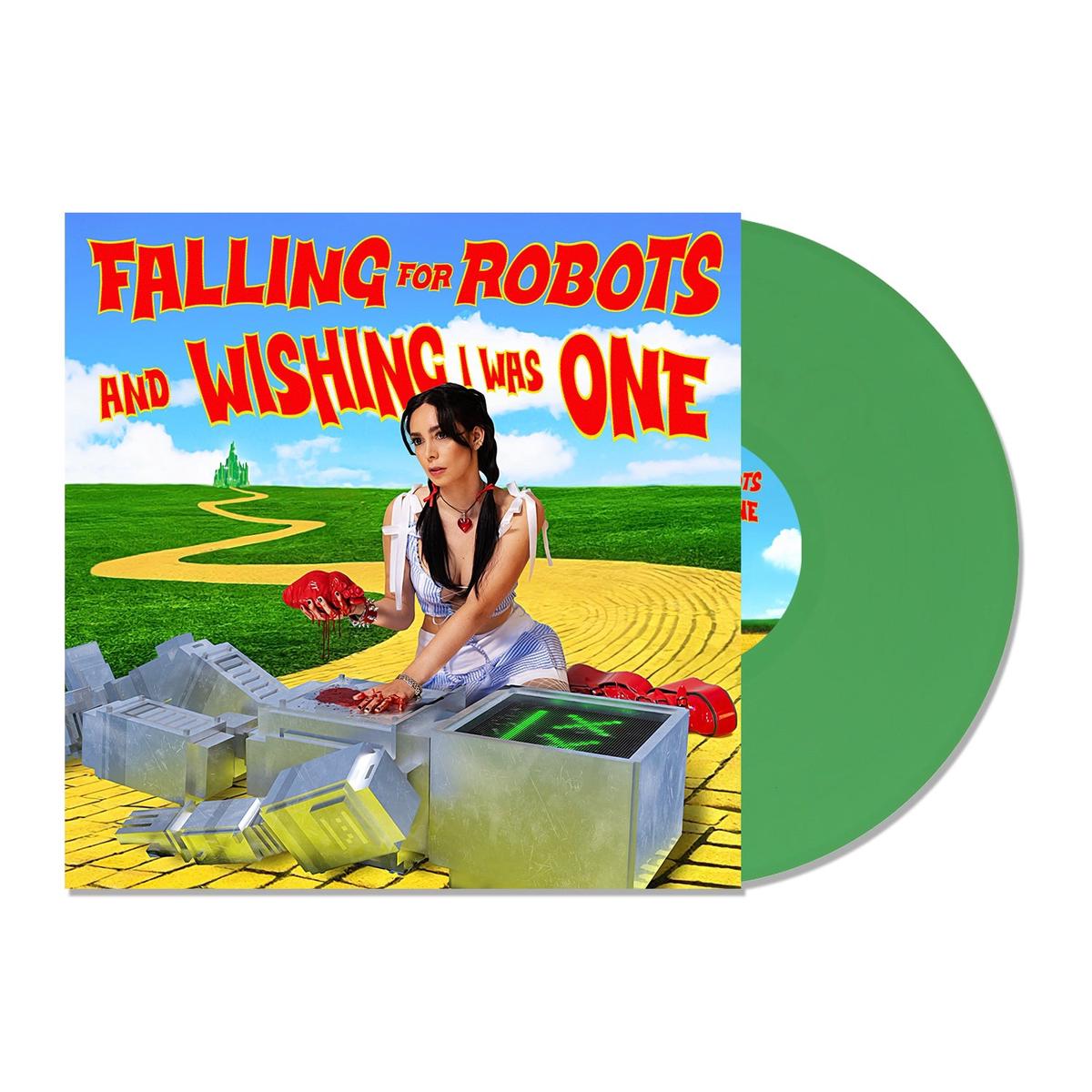falling for robots & wishing i was one: Limited Emerald Green Vinyl LP
