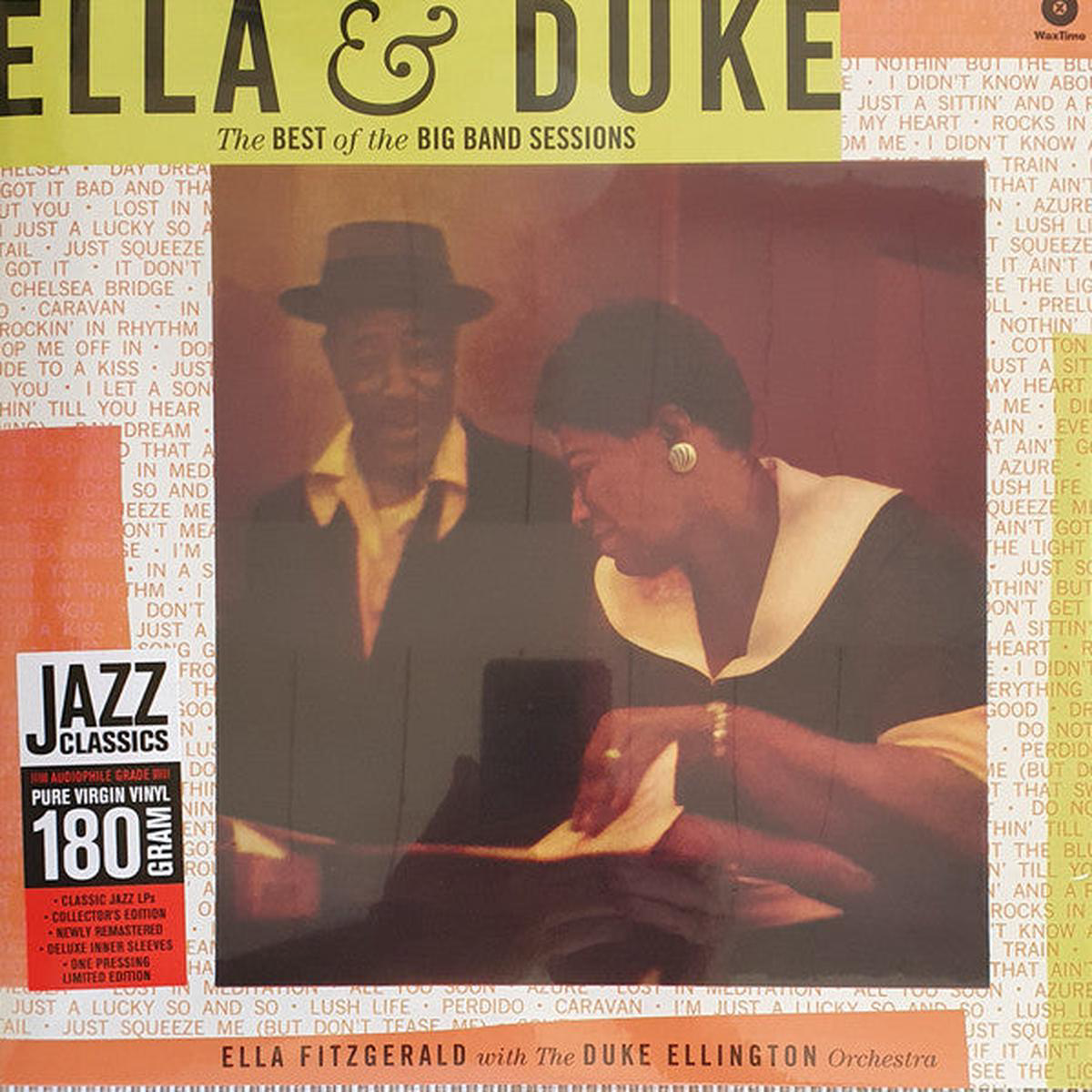 FITZGERALD ELLA 038 DUKE ELLINGTON 8211 ELLA 038 DUKE BEST OF THE BIG BAND SESSI 8211 LP