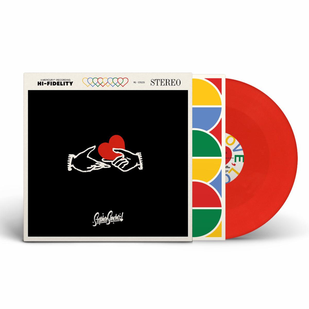 LOVE, LOVE, LOVE Brick Red Vinyl