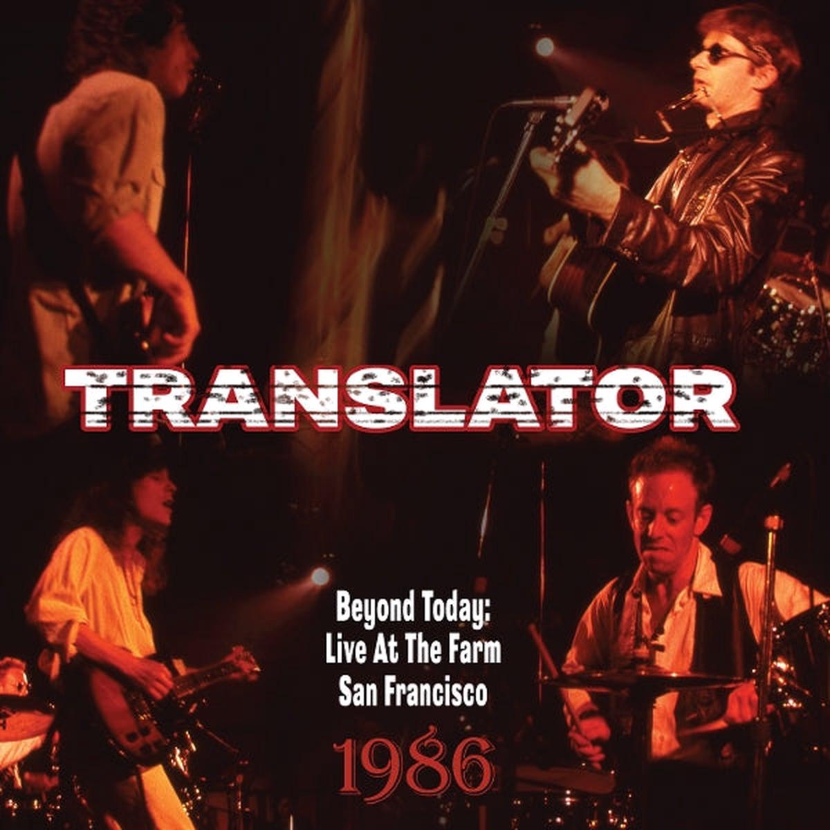 Translator - Beyond Today: Live At the Farm San Francisco 1986 (LP)