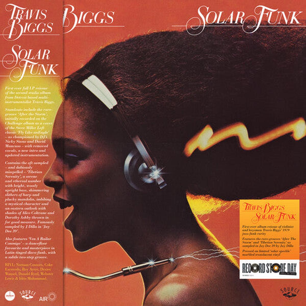 Travis Biggs: Solar Funk - Limited 'Solar Speck' Colored Vinyl - VINYL LP