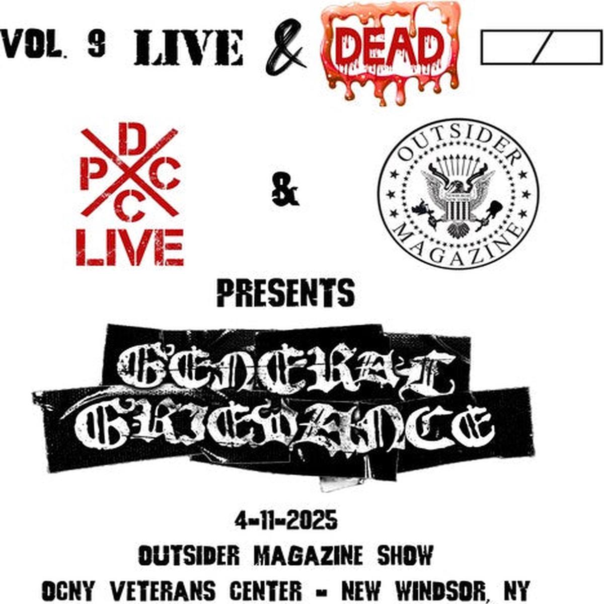 General Grievance: DCxPC Live & Dead Vol. 9 - VINYL LP
