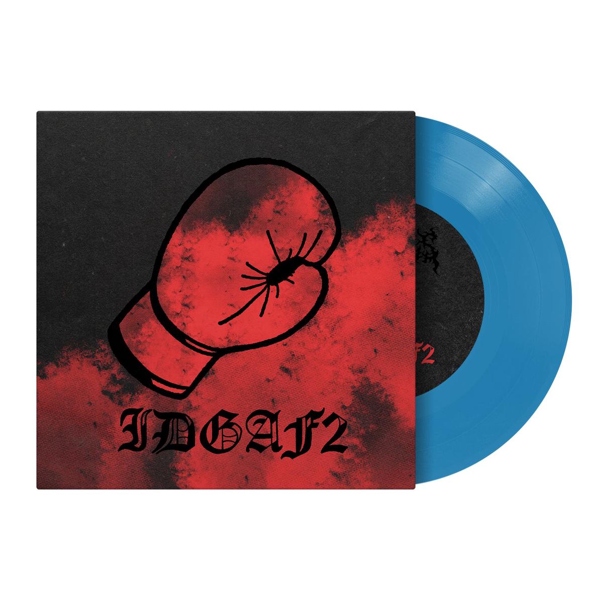 IDGAFII / Just A Man - Blue Vinyl 7"
