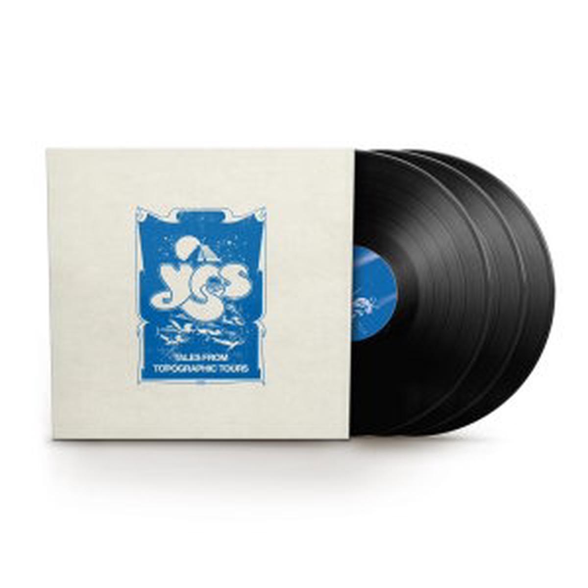 YES - TALES FROM TOPOGRAPHIC TOURS : 3LP SET - LP