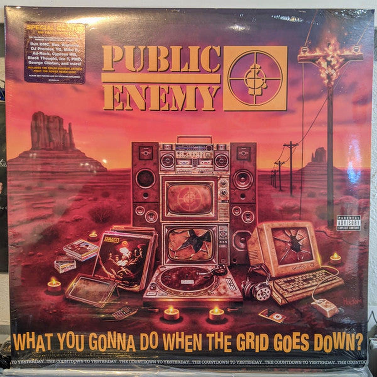 Public Enemy What You Gonna Do When The Grid Goes Down? 2020 Conscious (vinyl lp)Sealed Copy with all extras