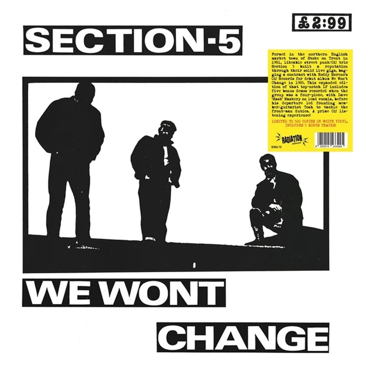 Section 5 - We Won't Change (LP)