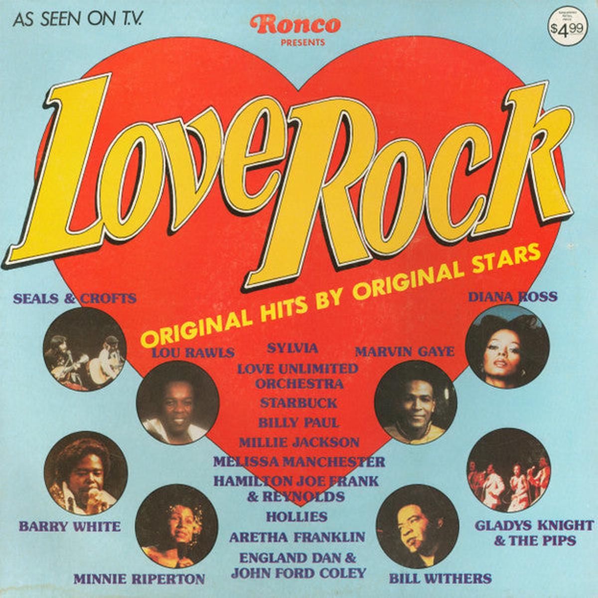 Various Love Rock 1980 Pop Rock / Soul (vinyl lp)
