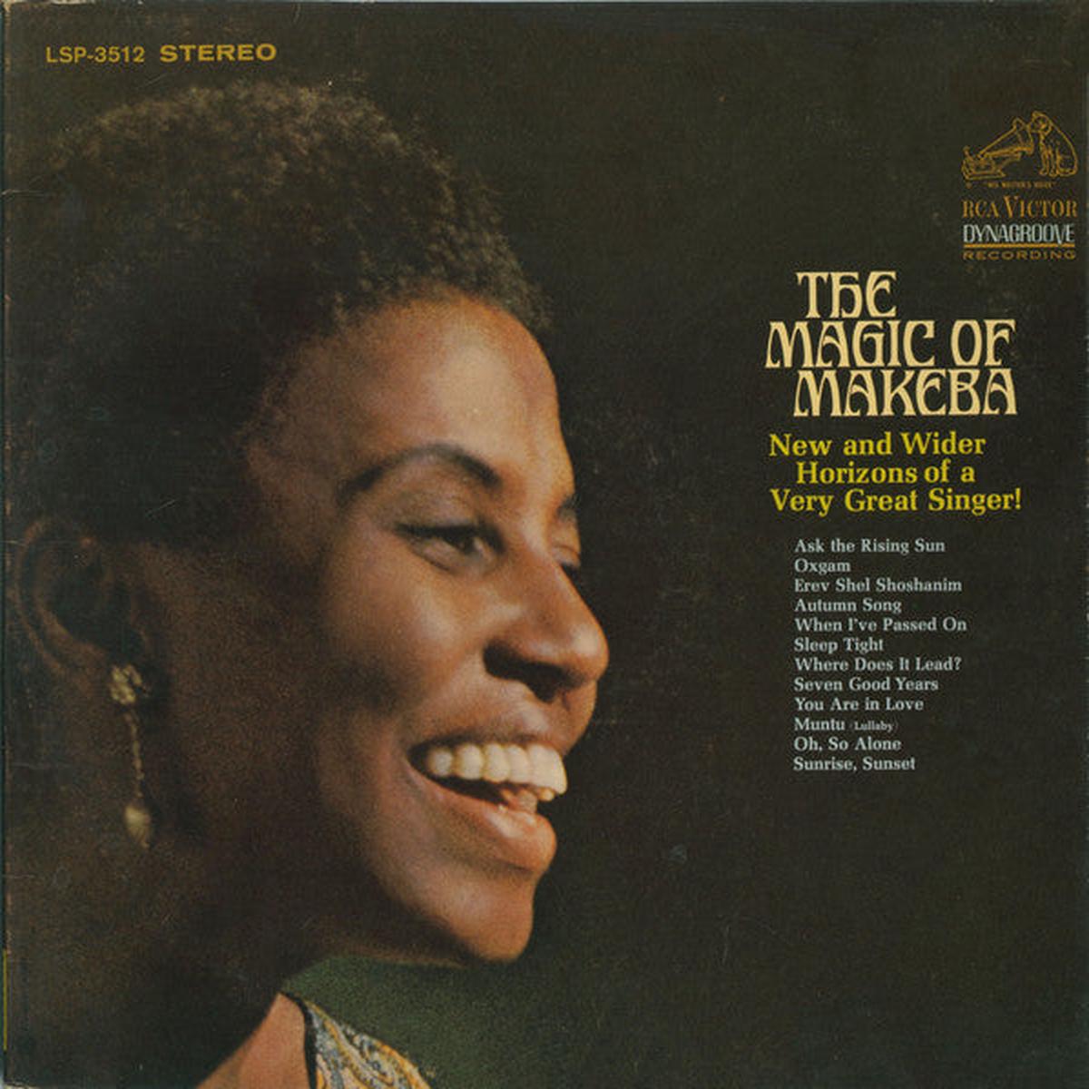 Miriam Makeba  The Magic Of Makeba  1966  Jazz (vinyl lp)