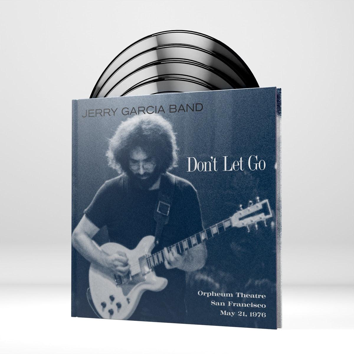 JERRY GARCIA BAND 8211 Don8217t Let Go Orpheum Theatre San Francisco 8211 May 21 1976 8211 4LP 8211 Vinyl Set in Rigid Book Record Store Day 2025