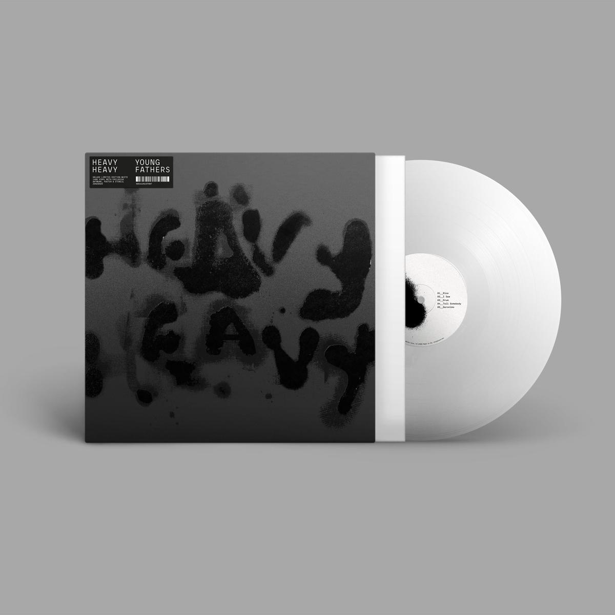 Heavy Heavy Limited Deluxe White Vinyl With Grey Silkscreen Sleeve LP Alt Cover