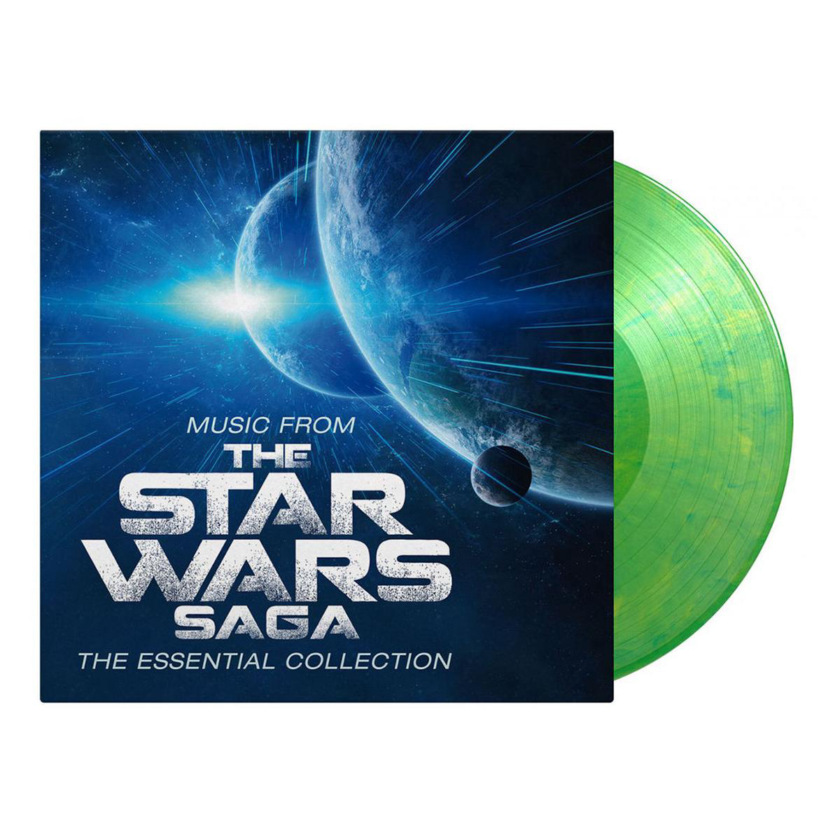 Music From The Star Wars Saga (OST) 8211 The Essential Collection Limited Edition Yoda-Green Marbled Vinyl LP