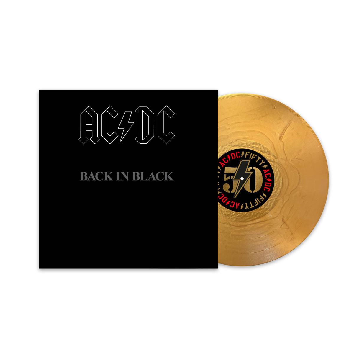 Back In Black (50th Anniversary): Gold Vinyl LP