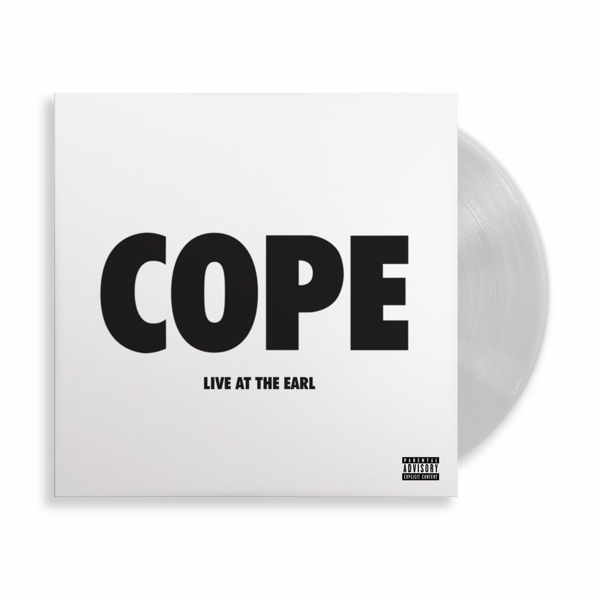 COPE - Live at The Earl: Limited Clear Vinyl LP